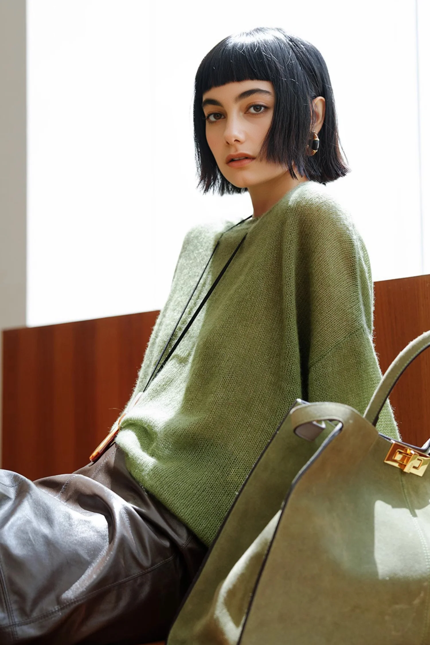 Cashmere-Silk Open Knit Off-The-Shoulder Sweater - kasudy